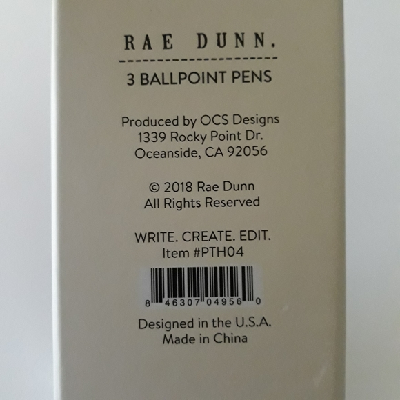 (New) Rae Dunn Pen Set & Notepad Set - Picture 7 of 7